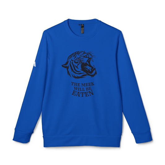 The Meek Will Be Eaten Unisex Fleece Crewneck Sweatshirt