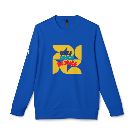 Rule Reign Rejoice - Unisex Fleece Crewneck Sweatshirt