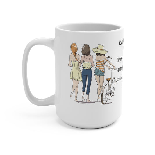 Camaraderie Coffee Mug- 15oz Ceramic Mug, Gift for Friends, Friendship Mug