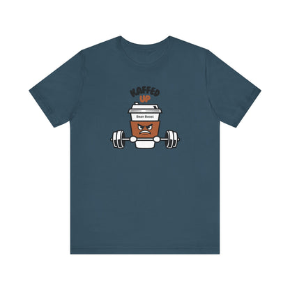 Kaffed Up Unisex T-Shirt Gym Wear Coffee T-shirt