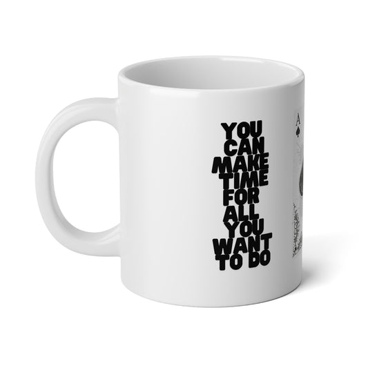 Ace of Spades Mug - 20oz Jumbo Ceramic Cup
