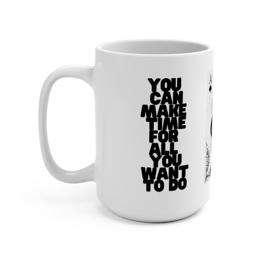 Ace of Spades Coffee Mug - 15oz Ceramic Cup
