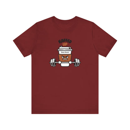 Kaffed Up Unisex T-Shirt Gym Wear Coffee T-shirt
