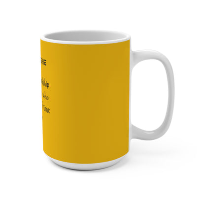 Camaraderie Coffee Mug- 15oz Ceramic Mug, Gift for Friend, Friendship Gift