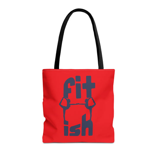 Fit-ish Tote Bag-Gym Tote Bag, School Tote Bag, Yoga Tote Bag