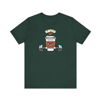 Kaffed Up Unisex T-Shirt Gym Wear Coffee T-shirt