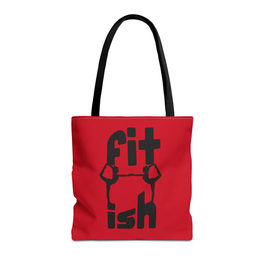 Fit-ish Tote Bag-Gym Tote Bag, School Tote Bag, Yoga Tote Bag