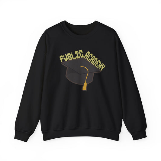 Public Academy Sweatshirt - Unisex Crewneck Sweatshirt, School Sweater