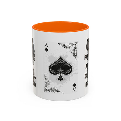 Ace of Spades Coffee Mug - 11oz & 15oz Ceramic Cup