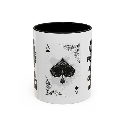 Ace of Spades Coffee Mug - 11oz & 15oz Ceramic Cup