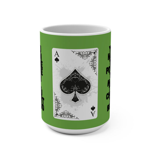 Ace of Spades Coffee Mug-15oz Ceramic Mug