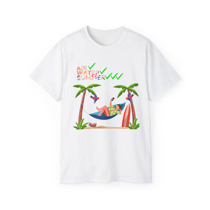 Air Water Summer Unisex T-shirt Summer T-shirt