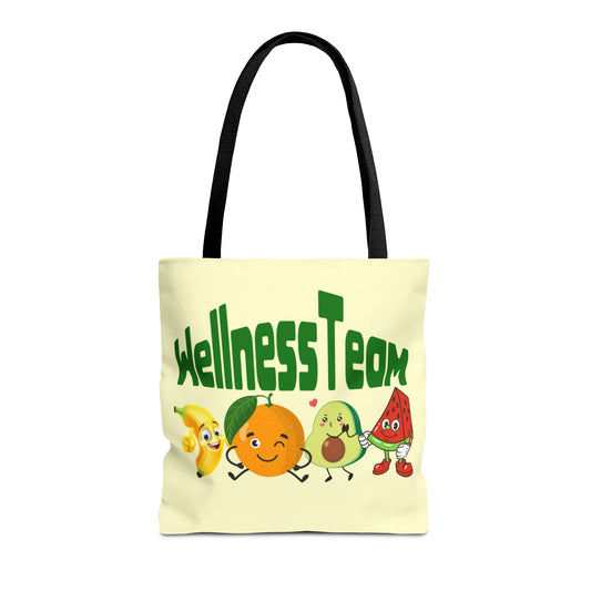 Wellness Team Tote Bag-Shopping Bag, Grocery Bag