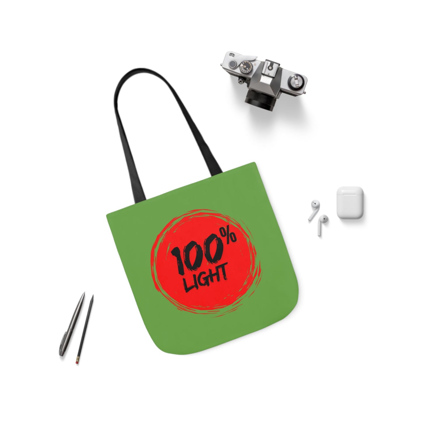 100% Light Canvas Tote Bag-Shopping Bag, Grocery Bag, School Tote Bag, Gym Bag, Yoga bag