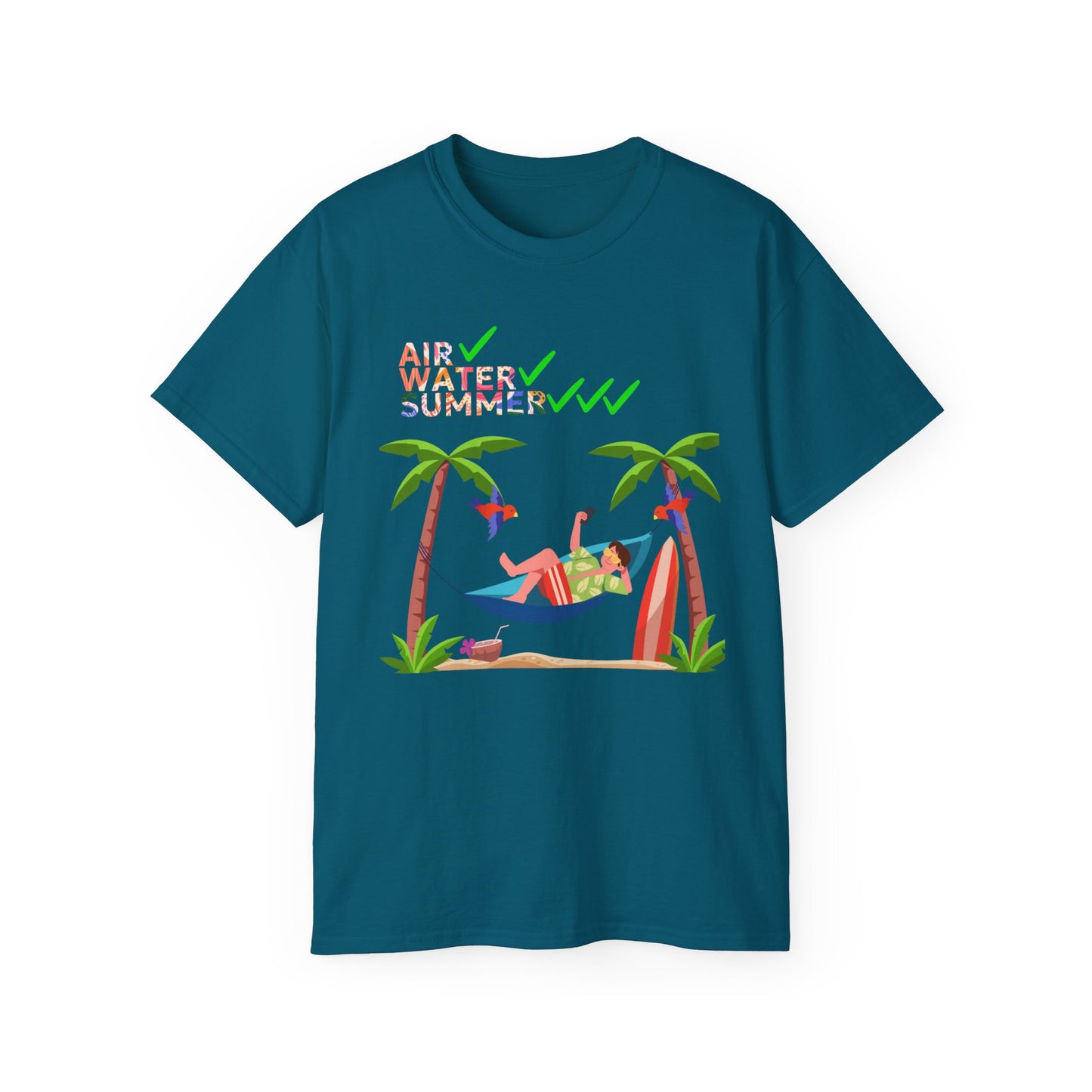 Air Water Summer Unisex T-shirt Summer T-shirt