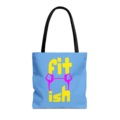 Fit-ish Tote Bag-Gym Tote Bag, School Tote Bag, Yoga Tote Bag
