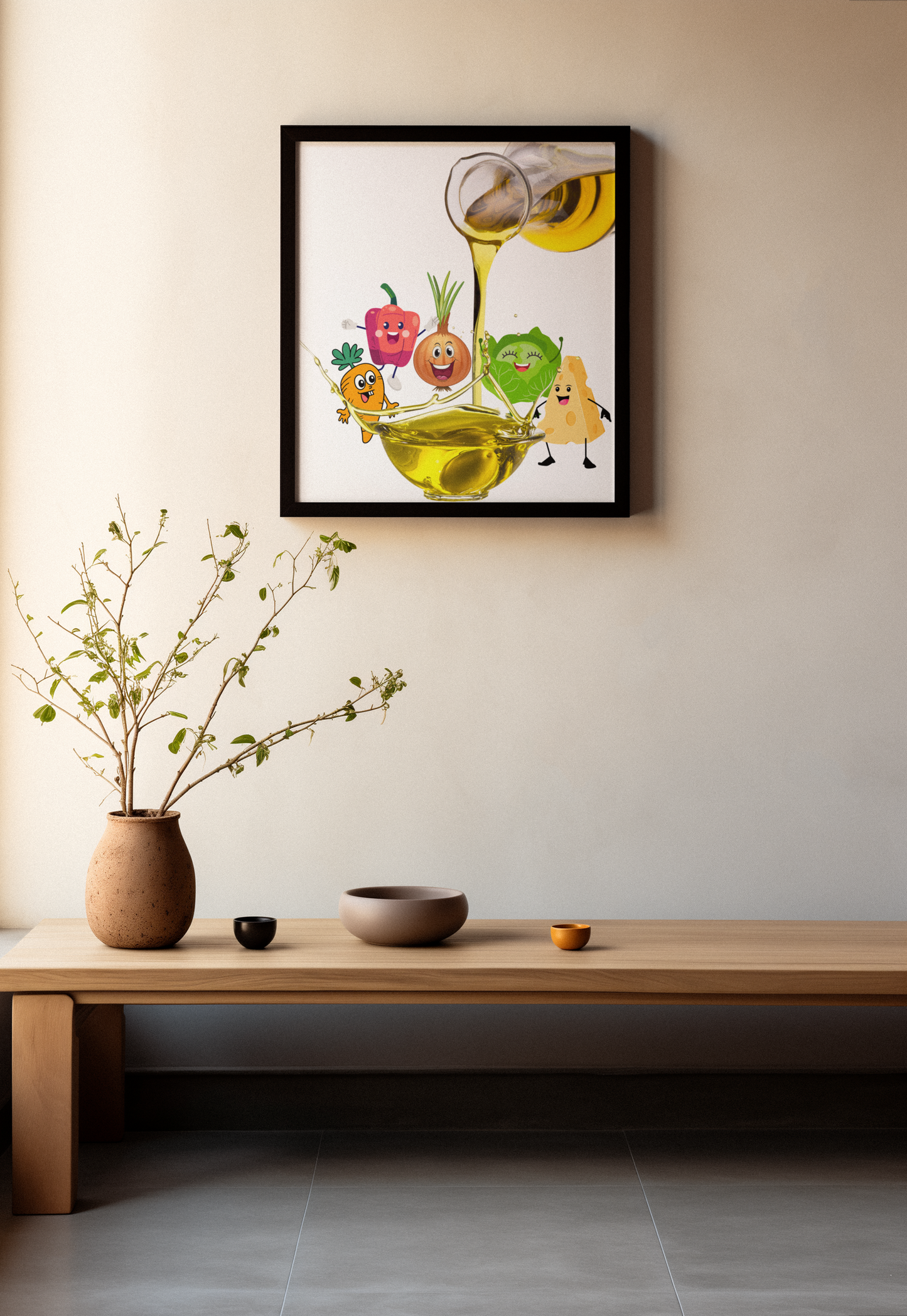 Orchestra of Gratitude - Kitchen Wall Art on Aluminum Print