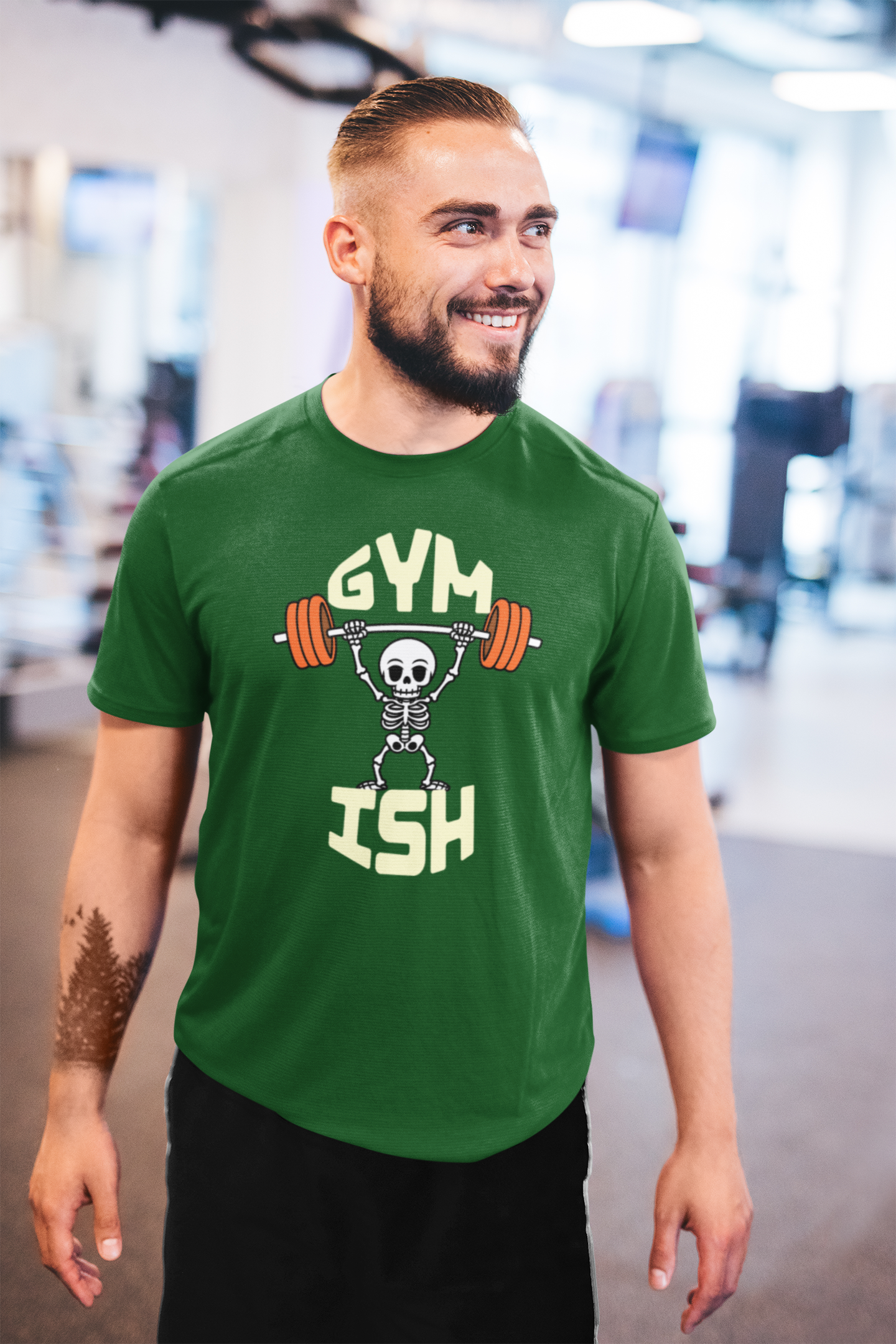 Gym Ish Unisex T-shirt Gym Wear Active Wear