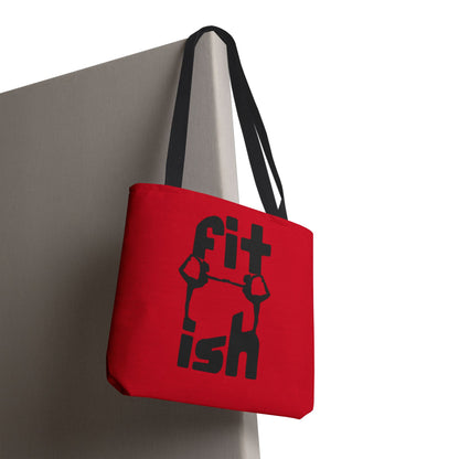 Fit-ish Tote Bag-Gym Tote Bag, School Tote Bag, Yoga Tote Bag