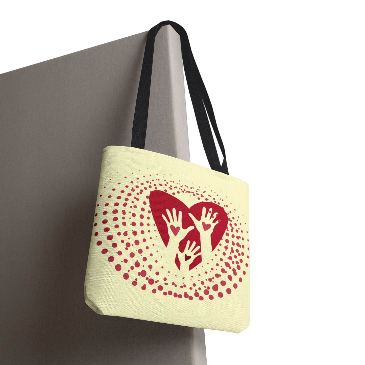 Palms of Love Organic Canvas Tote Bag