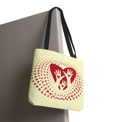 Palms of Love Organic Canvas Tote Bag