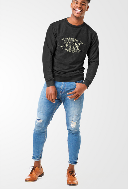 Onward Upward Sweatshirt - Crewneck Sweatshirt, School Sweatshirt