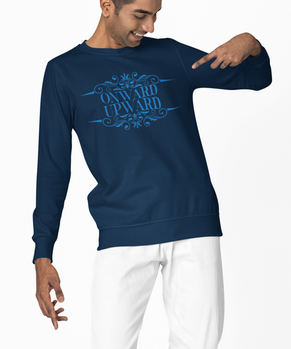 Onward Upward Sweatshirt - Crewneck Sweatshirt, School Sweater