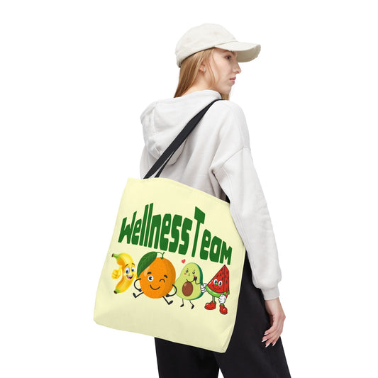 Wellness Team Tote Bag-Shopping Bag, Grocery Bag