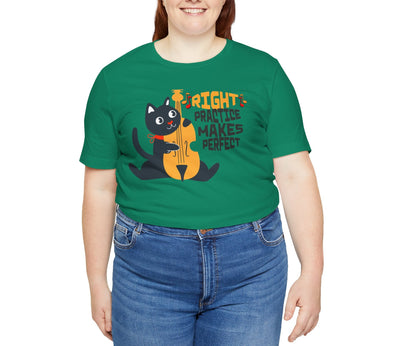 Right Practice Makes Perfect Unisex Tee Summer T-Shirt