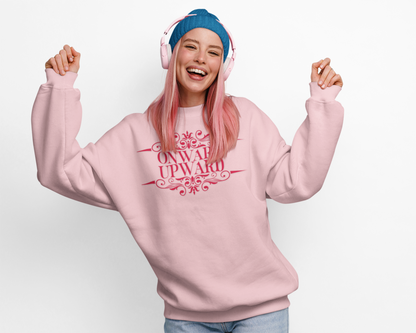 Onward Upward Sweatshirt - Crewneck Sweatshirt, School Sweater