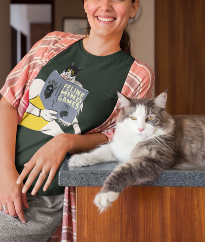 Feline Mind Games Tee