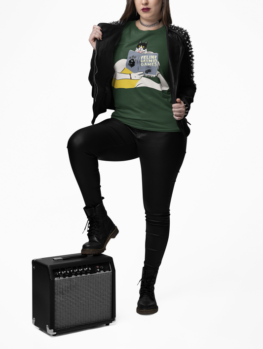 Feline Mind Games Tee