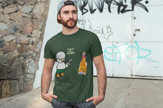 Leave. Now. Please Tee Summer T-shirt