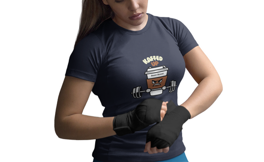 Kaffed Up Unisex T-Shirt Gym Wear Coffee T-shirt