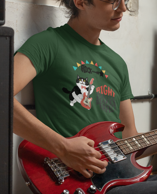 Right Practice Makes Perfect Tee-Cat Lover T-Shirt, Music Lover Gift